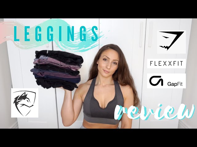 HONEST LEGGINGS REVIEW | Gymshark, Alphalete, Flexxfit, GapFit