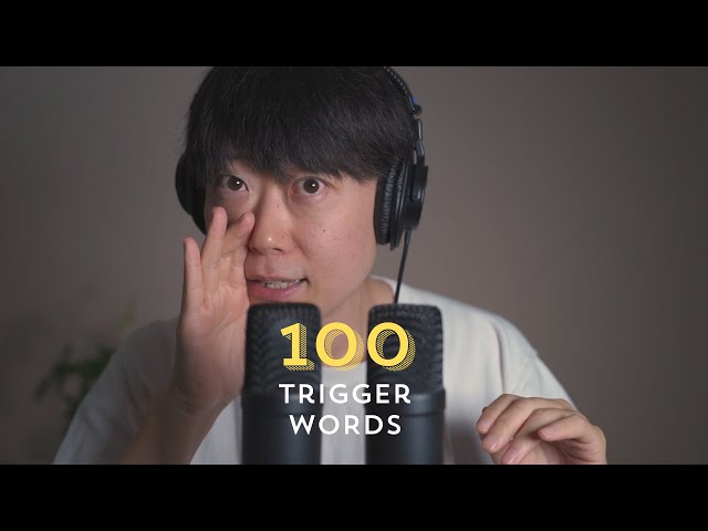 ASMR 100 Random Korean Words to Gently Guide You Into Restful Sleep