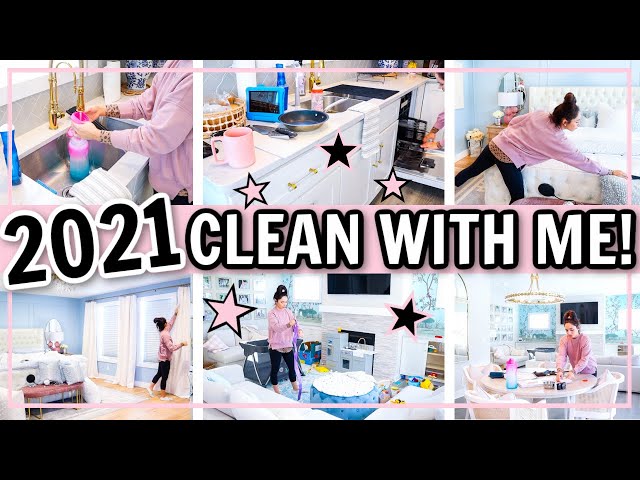 *NEW* 2021 CLEAN WITH ME! ULTIMATE CLEANING MOTIVATION! Let's CLEAN! 🧽 | Alexandra Beuter