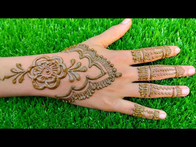 New Stylish and Unique Mehndi Design | Easy and Simple Mehndi Design | Mehndi ka Design