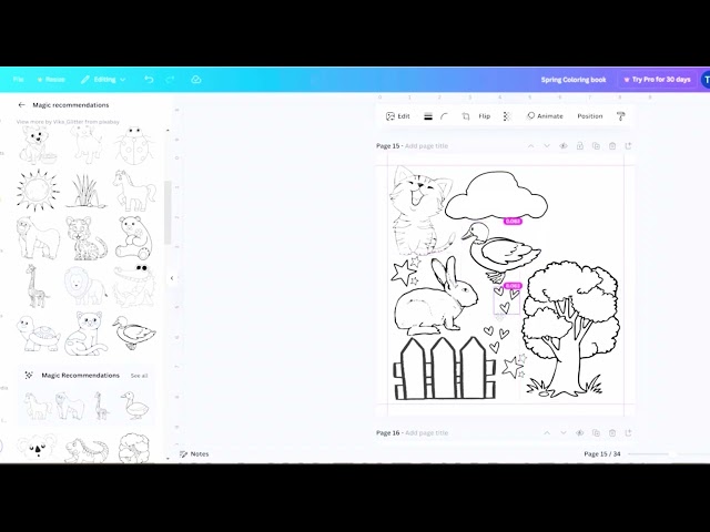 How to Create a Spring Coloring Book for Amazon KDP | Step-by-Step Guide