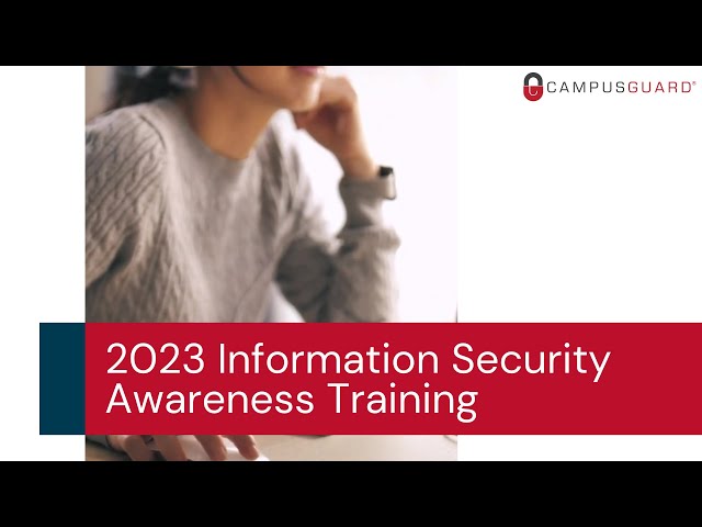 Information Security Awareness  Online Training Course