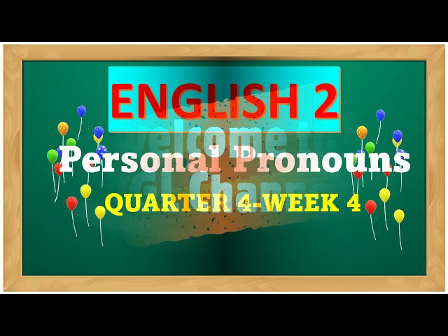 PERSONAL PRONOUNS (PIVOT 4A-ENGLISH 2)