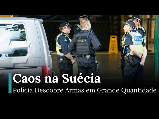 Incidente de tiroteio em massa na Suécia: Polícia encontra grande quantidade de munição | AP12