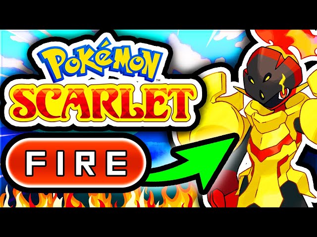 Can You Beat Pokemon Scarlet Using ONLY FIRE TYPES?