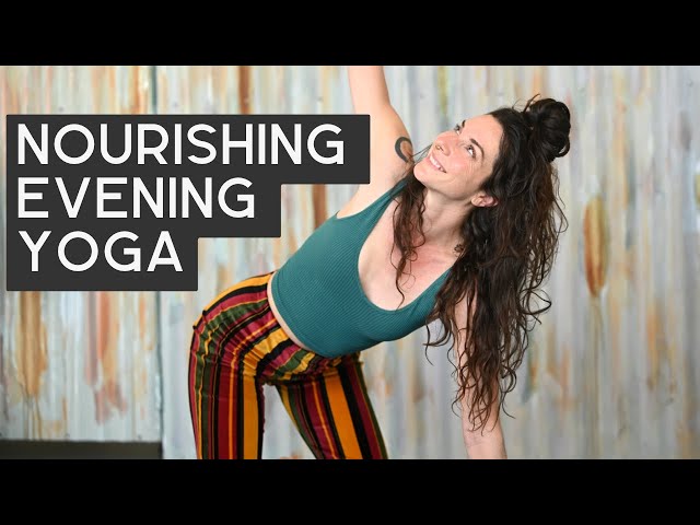 20 Minute Nourishing Evening Yoga | Soothe Your Nervous System