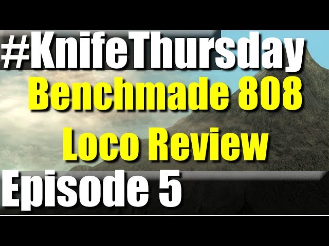 Benchmade 808 Loco Review #KnifeThursday Ep. 05 | RevHiker