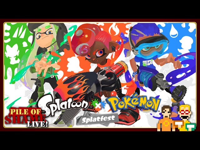 Splatoon x Pokemon Splatfest - Sean Plays Splatoon 3