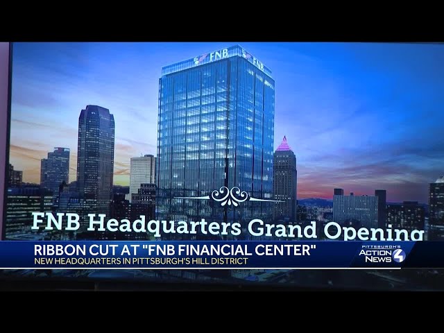 Pittsburgh's newest skyscraper, FNB Financial Center, celebrates grand opening