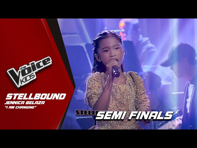 The Voice Kids: Jennica Belaza is a DIVA with 'I Am Changing'! | Semi Finals