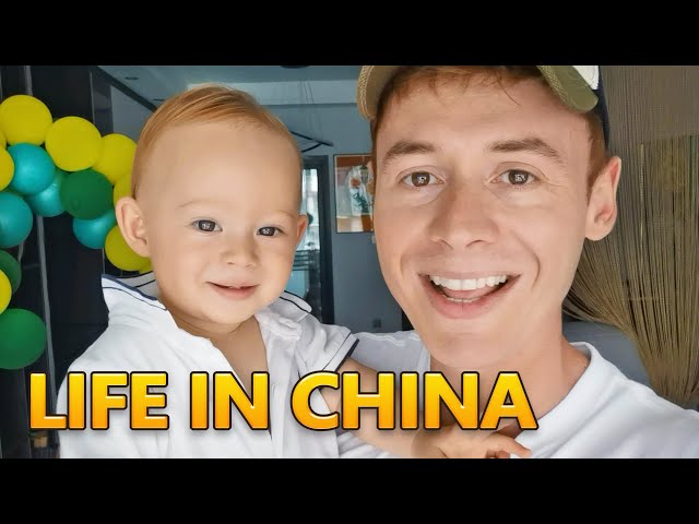 Life in China - Lincoln's 1st Birthday!