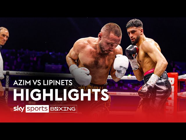 Adam Azim demolishes Sergey Lipinets 💥 | HIGHLIGHTS