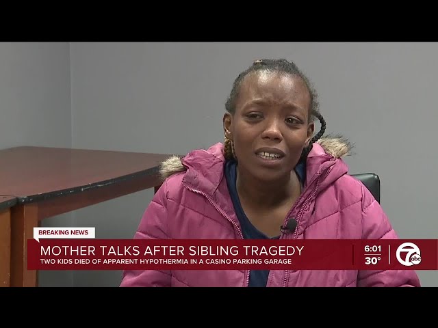 Mother talks after sibling tragedy