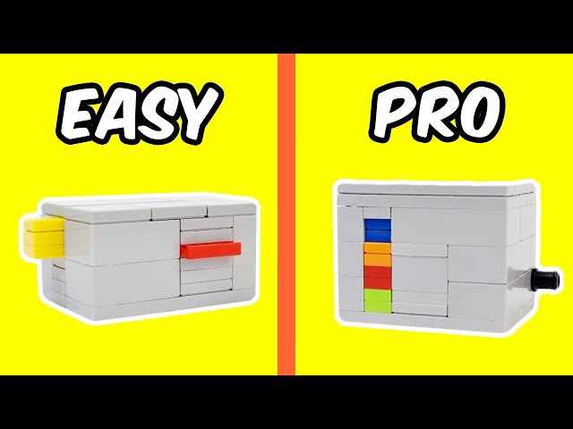 MINI WORKING LEGO Safes How To Build Tutorial