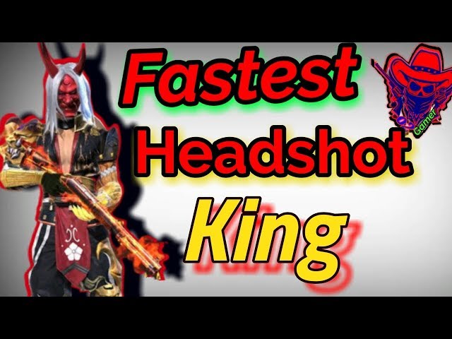 World Fastest Headshot King| Who is fastest headshot player in free fire|headshot king vs mp40 king