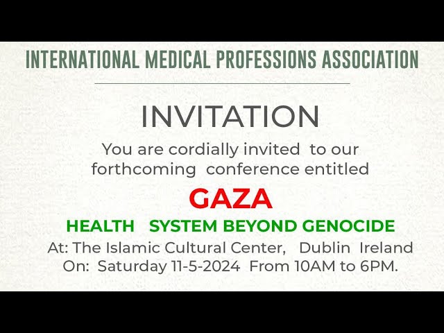 LIVE: Doctors share experiences from Gaza and discuss the deteriorating health system