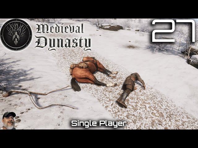 Medieval Dynasty 2025 Playthrough | E27 Horse Crash!