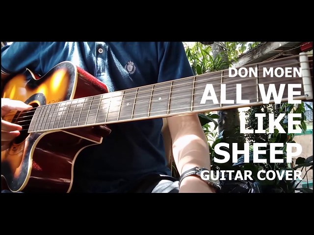 [Guitar Cover] All we like Sheep - Don moen