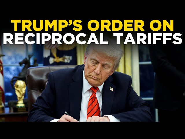 Trump Tariff News LIVE | US President Trump Says Reciprocal Tariffs Coming As PM Modi Visit LIVE