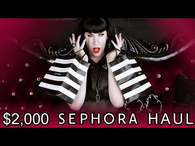 Massive Sephora Haul - I spent $2,000+ on makeup! | Avelina De Moray