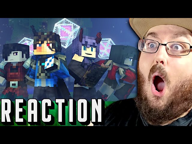 "Endstone Crusaders" - Rainimator Season 3 Full Movie | Minecraft Movie REACTION!!!