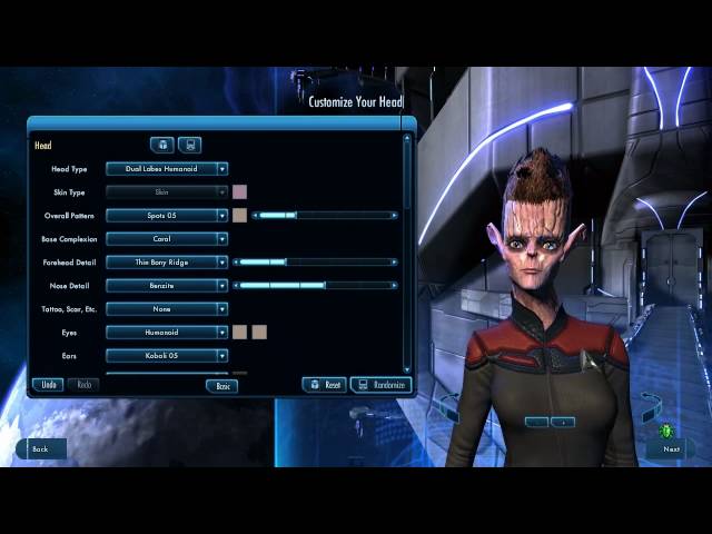 Star Trek Online | Federation Character Creator