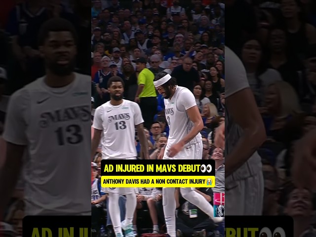 AD really got injured in his Debut😭