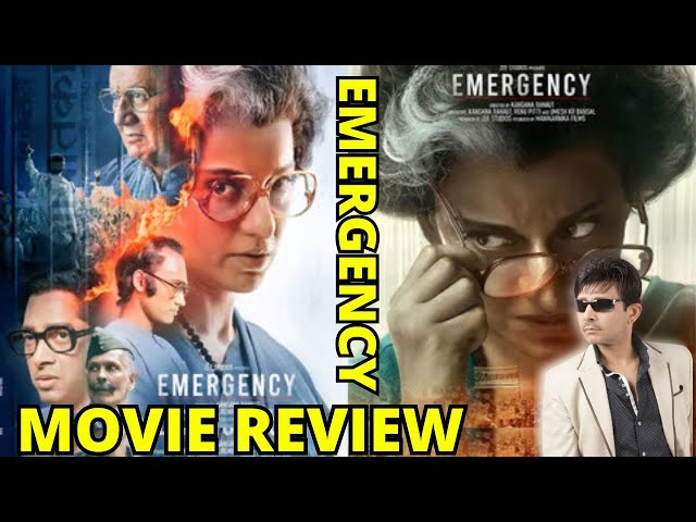 Emergency Movie Review | KRK | #krkreview #emergency #krk #kanganaranaut #krkmoviereview #hindifilm