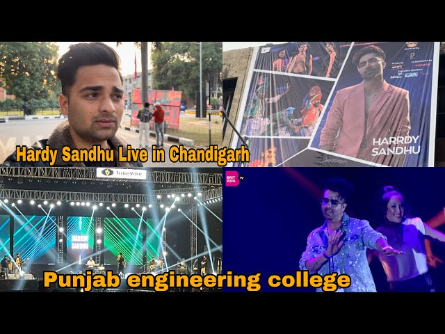 Hardy Sandhu Live In Chandigarh | | Hardy Sandhu Live in Punjab Engineering College Chandigarh