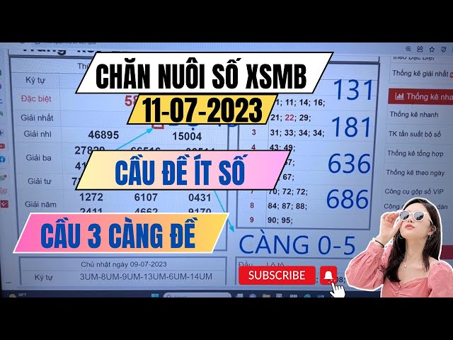 CHĂN NUÔI SỐ XSMB 11-07 | Cầu Đề Nuôi Tuần 247 | Soi Cầu Xsmb | Nuôi Lô Đề Miền Bắc |Chia Sẻ Cầu Kèo