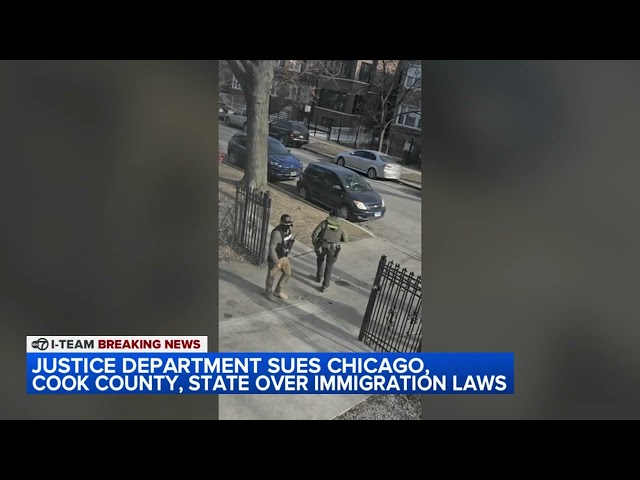 DOJ sues Chicago, Illinois and Cook County over sanctuary policies