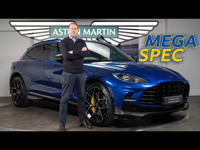 OPTIONS GALORE - Aston Marin DBX 707 Finished in Ion Blue - A Walk Around With Mike