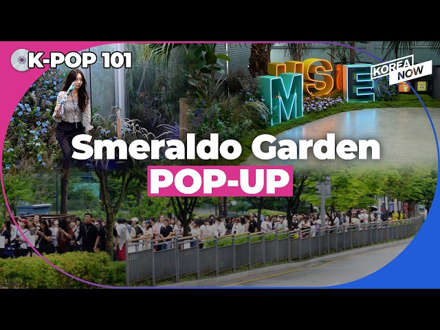 [VLOG] BTS Jimin's 'MUSE' Smeraldo Garden pop-up