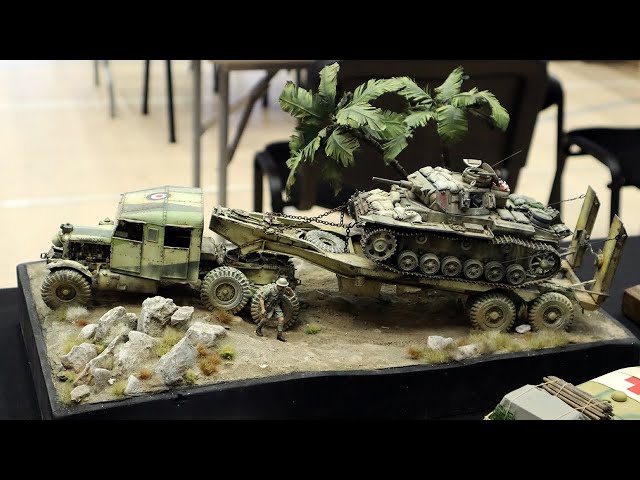 Moson Show 2024 Part 5: AFV models and dioramas