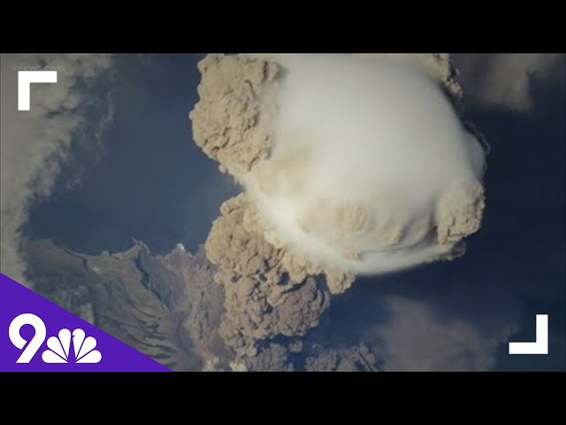 Meteorologist explains how volcanic eruptions affect the climate