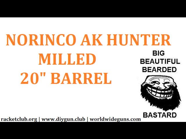 Norinco AK Hunter - Perfect For Hog Hunting