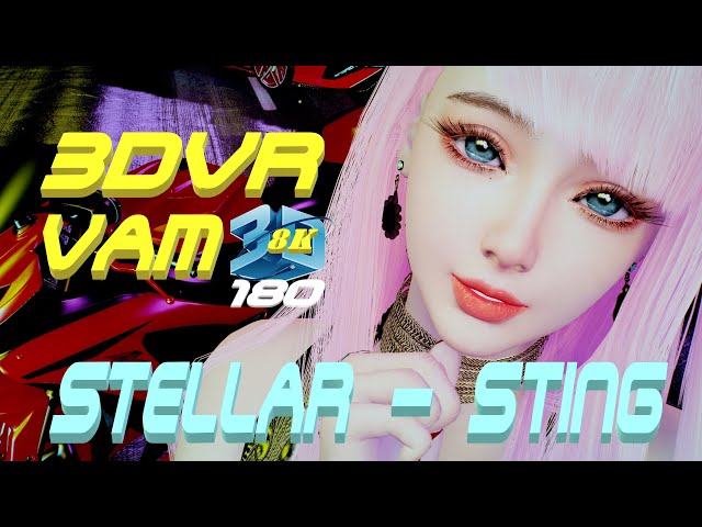 3DVR180 VaM 8K60FPS Stellar - Sting (스텔라 - 찔려), Dance, MMD, ダンス