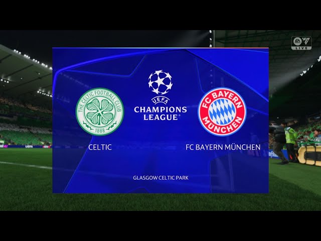 CELTIC  vs  BAYERN MUNICH | UEFA Champions League 24/25 | Full Match HD | FC 25 PS5 Gameplay.