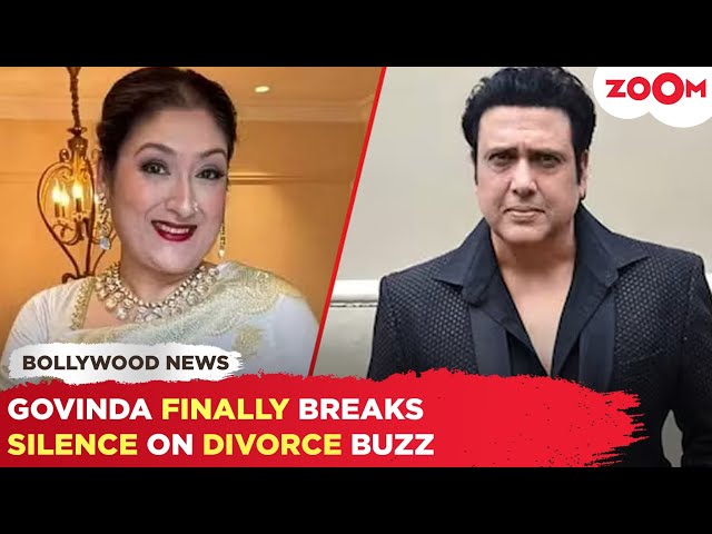 Govinda's FIRST reaction to DIVORCE rumours with wife Sunita Ahuja, 'I'm in the process of..'