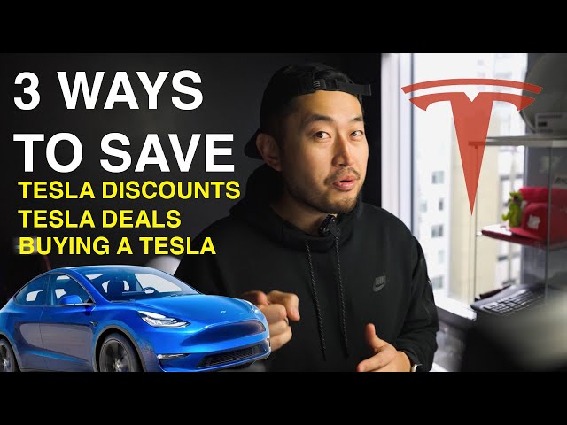 3 WAYS TO SAVE or GET A DISCOUNT on a NEW TESLA