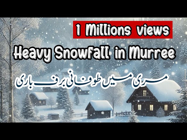 Murree Snowfall 2023 | Murree Weather Today