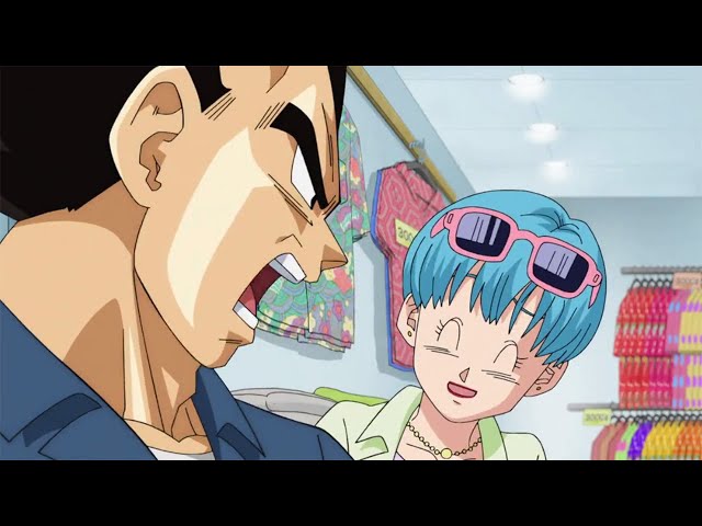 Bulma calls Vegeta ''Big Old Softy'' | Dragon Ball Super (English-Dub) | HD