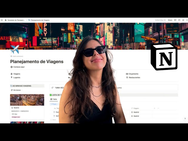 Planejando as suas viagens e fazendo roteiros com o Notion | Mariany Viaja