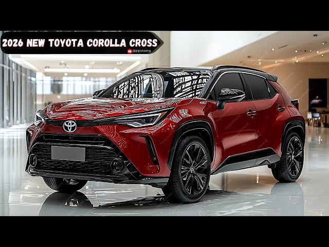 First Look 2026 Toyota Corolla Cross - A Stylish Adventure Awaits!