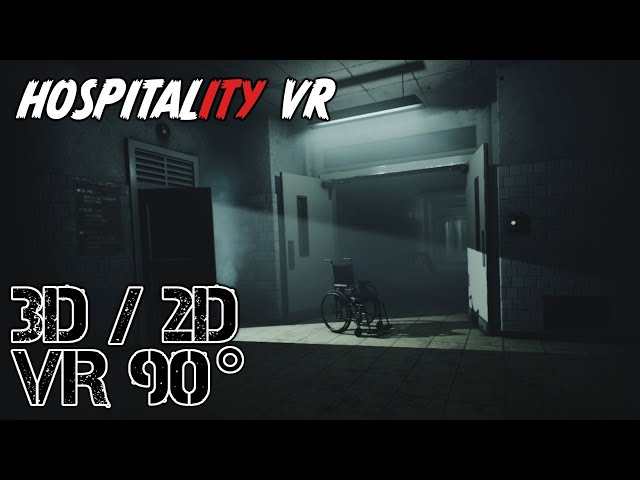 Hospitality VR - Short Horror Game 3D/2D VR90° (Info about 3D in description)