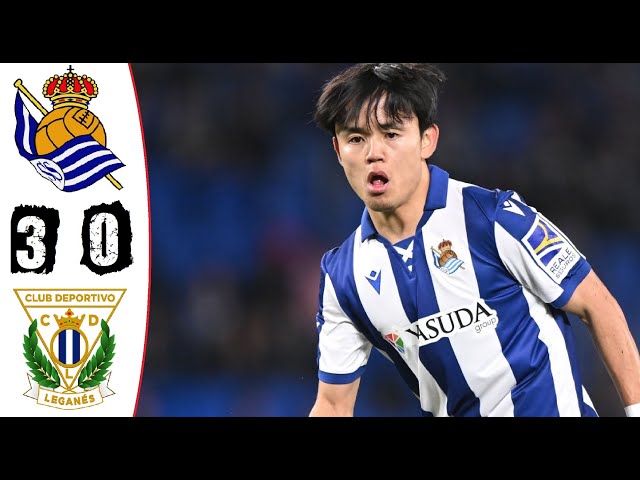 Real Sociedad vs Leganes 3-0 Resumen | LaLiga - 2024/2025