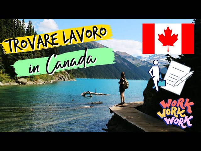 Come trovare lavoro in Canada - Sponsor - work permit