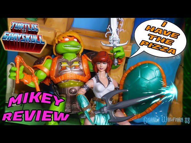 Turtles of Grayskull MICHELANGELO Figure Review | TMNT x MOTU Origins