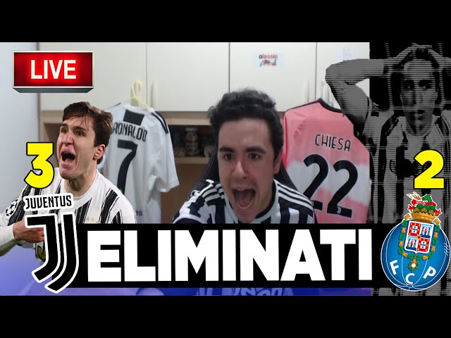 ELIMINATI.. VIDEO IN CHIESA SENZA CENSURE. JUVE PORTO 3-2 |REAZIONE TIFOSO JUVENTINO