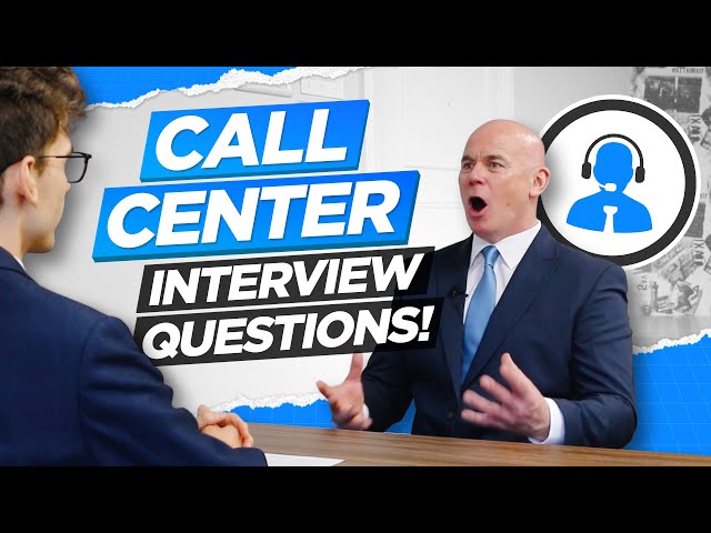 CALL CENTER Interview Questions & ANSWERS! (How to PASS a Call Centre Job Interview!)